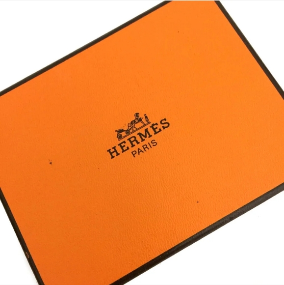 HERMES DOG WHISTLE NECK STRAP SILVER METALLIC/1C0415 - Picture 9 of 10